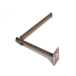 Klaptafelpoot 67.5 cm bruin midden knik
