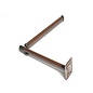 Klaptafelpoot 67.5 cm bruin midden knik