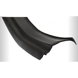 Onderlegrubber zwart 22 mm o.a. Tabbert per meter