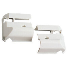 Eindstukje Caravanprofiel Wit L+R