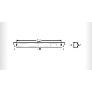 Hella Hella derde remlicht inbouw zonder kabelboom