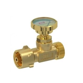 Gascon Veiligheidsadapter t.b.v. Propaan Gasflessen