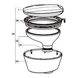Dometic Dometic CT3000/ 4110 Kit Keramische Afdekking
