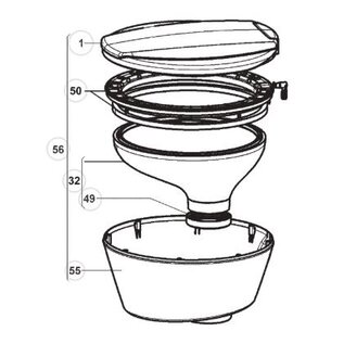 Dometic Dometic CT3000/ 4110 Kit Keramische Afdekking