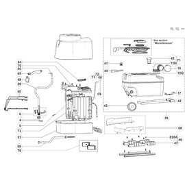 Dometic Dometic hendel zekering Cassette toilet