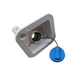 Watervulopening RAL9003 Excl. Deksel