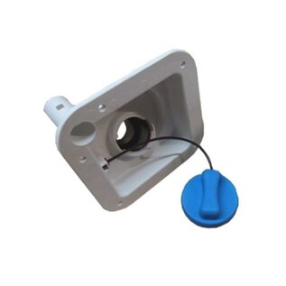 Watervulopening RAL9003 Excl. Deksel