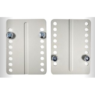 Fawo Fawo Verlengplaten t.b.v. HTA 116 zilver grijs