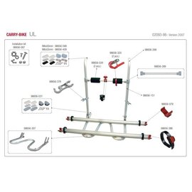 Fiamma onderdelen tekening