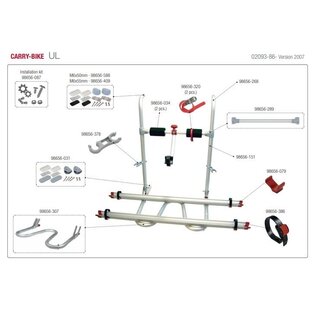 Fiamma onderdelen tekening