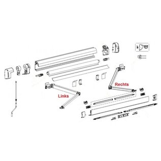 Thule Omnistor Thule 5002 knikarm