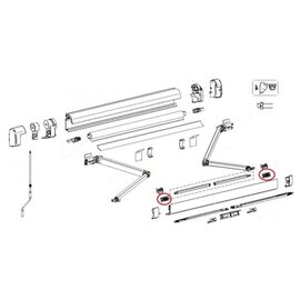 Thule Thule 5200 Steunpootbevestiging