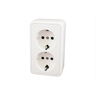 HABA Stopcontact dubbel 220/240V 16A