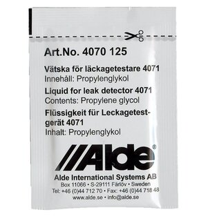 Alde Vulling T.b.v. lekdetector