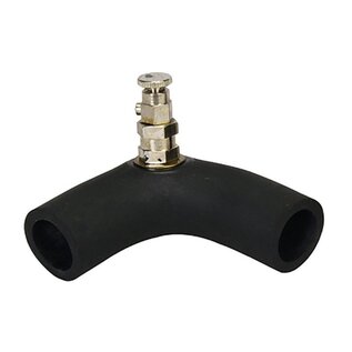 Alde Rubberen verbindingsbocht met bovenontluchting