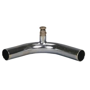 Alde Stalen bocht met ontluchting 100 x 100