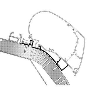 Thule Omnistor  Carthago C-Line >2014 adapter