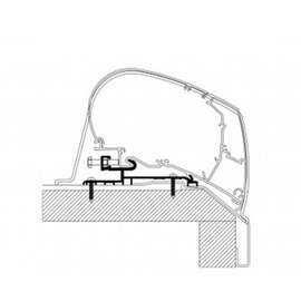 Thule Thule Concorde Roof adapter > 2014 adapter