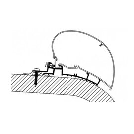 Thule Thule Omnistor Giottiline adapter 3 stuks