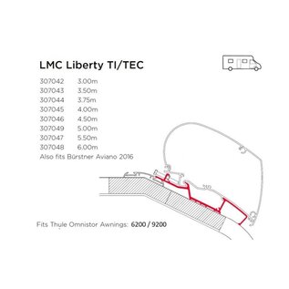 Thule Thule Omnistor LMC Liberty Ti TEC adapter
