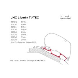 Thule Omnistor LMC Liberty Ti TEC adapter