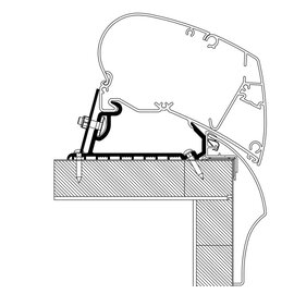 Thule Omnistor Hobby camper 2013 adapter