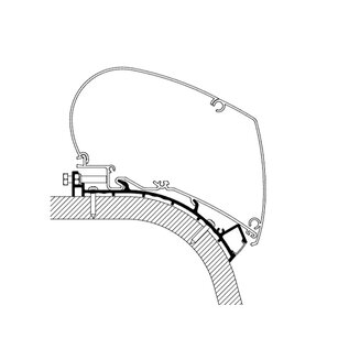 Thule Thule Omnistor Eriba Touring 82 adapter