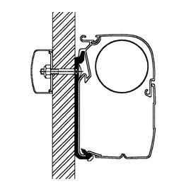 Thule Thule Omnistor Flat serie adapter 5 stuks  40cm