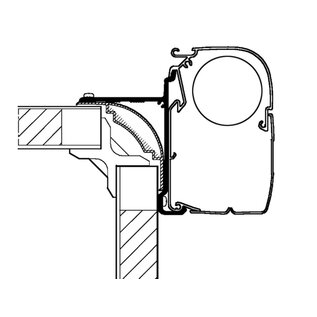 Thule Omnistor High-top serie 5 adapter