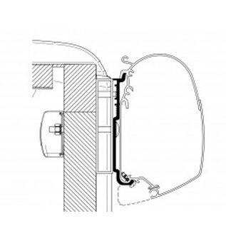 Thule Omnistor Carado Sunlight Adapter