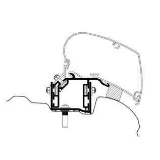 Thule Omnistor 6200/6300 VW Crafter 2017