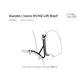 Thule Thule Omnistor Adapter Ducato Iveco lift roof