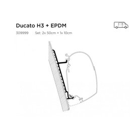 Thule Thule Omnistor Adapter Fiat Ducato H3