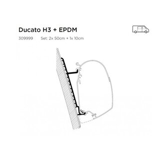 Thule  Omnistor Adapter  Fiat Ducato H3