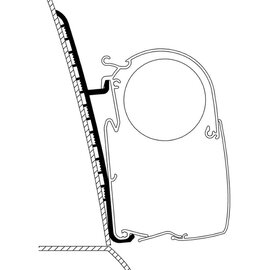 Thule Thule Omnistor Adapter Renault Master High roof