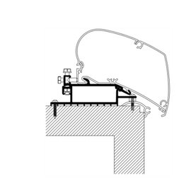 Thule Omnistor  Minivan adapter Roof Rack
