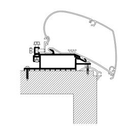 Thule Omnistor adapter Autosleepers