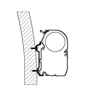 Thule Thule Omnistor Hymer SX adapter