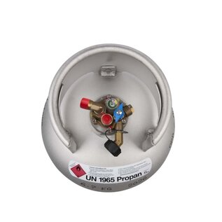 aluminium lpg fles multikraan met knie