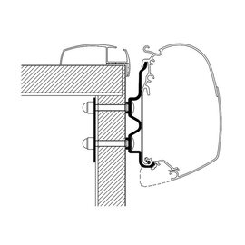 Thule Omnistor Hobby Optima Ontour adapter
