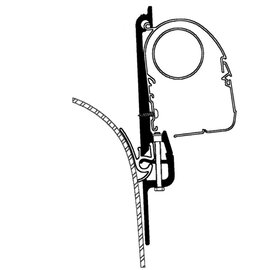 Thule Omnistor Hymer Car 302 adapter