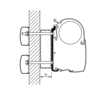 Thule Thule Omnistor Eden Allegro adapter