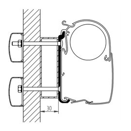 Thule Omnistor Eden Allegro  adapter