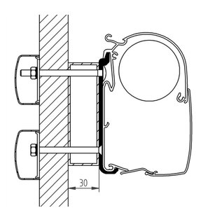 Thule Thule  Omnistor Eden Allegro  adapter
