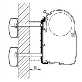 Thule Thule Eden Allegro Trigano Adapter (set)