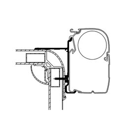 Thule Omnistor Pilote Explorateur campers adapter