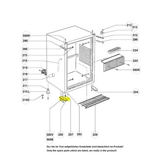 Dometic Scharnier onder links