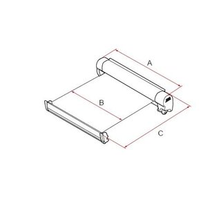 Fiamma Fiamma F45L Luifel Box Polar White