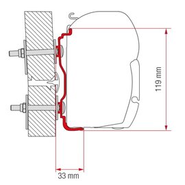 Fiamma Fiamma adapter Hymer >2016