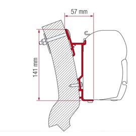 Fiamma Fiamma adapter  Wingamm  Oasi
